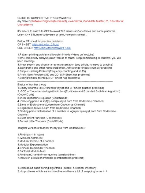 Image result for Competitive Programming Magazine Page