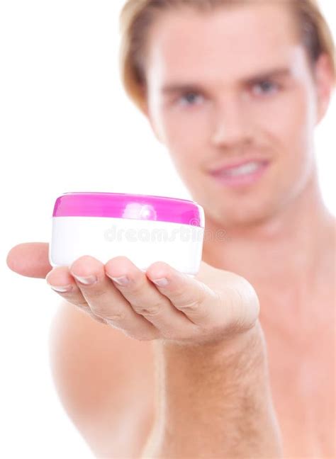 Image result for Man Hands Applying Creme