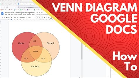Image result for How to Draw a Venn Diagram in Google Docs