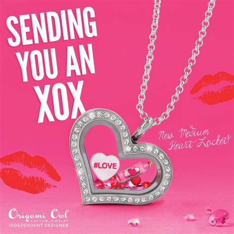 Origami Owl Heart Locket に対する画像結果