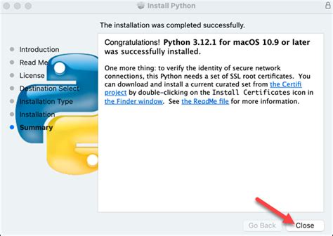 Toradh íomhá ar Python Installer 3.9