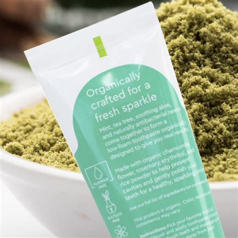 Afbeeldingsresultaten voor Organic Toothpaste