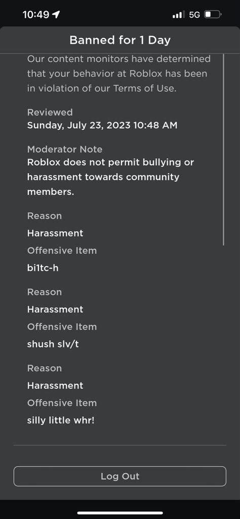 Roblox Ban Days に対する画像結果