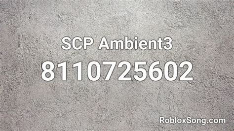 SCP Image ID Codes for Roblox-க்கான படிம முடிவு