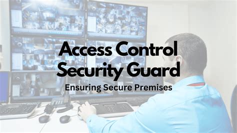Image result for Access Control Security Job Description