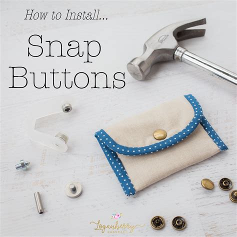 Image result for Snap Button Installation