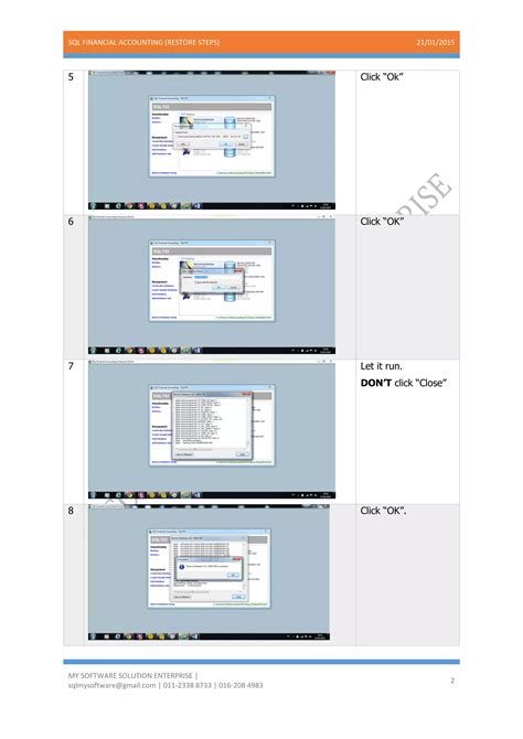Toradh íomhá ar SQL Steps