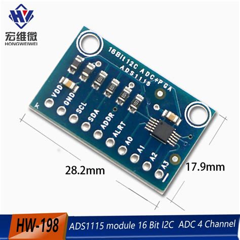 Image result for ADS1115 Multi-Way PCB Module