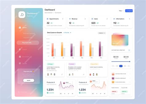 Image result for Dashboard Categories UI