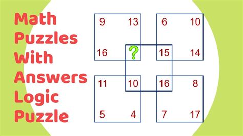 Image result for Mathematical Puzzles