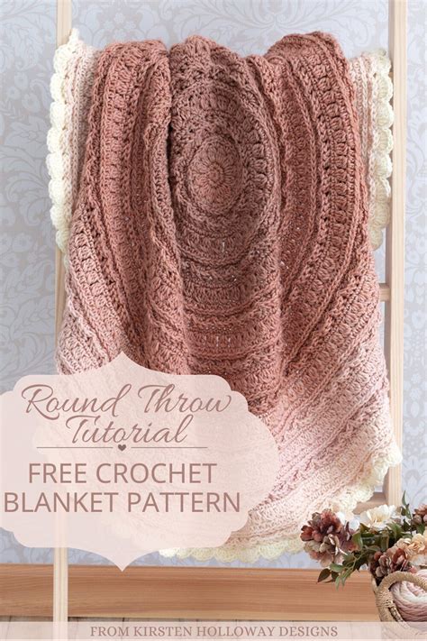 Image result for Crochet Round Blanket Tutorial