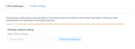 Toradh íomhá ar Android Enable Provisioning QR Code