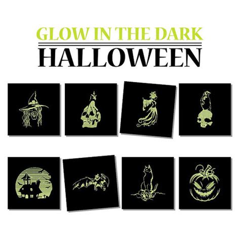 Machine Embroidery Designs - Glow in the Dark Collection