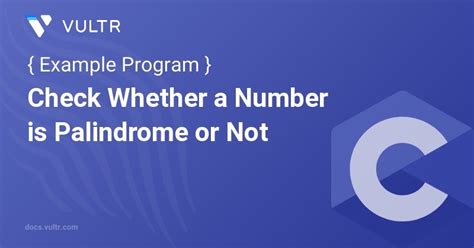 Image result for How to Check If a Number Is Palindrome