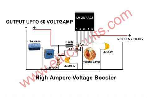 Image result for Boost Converter Project Circuit Diagram