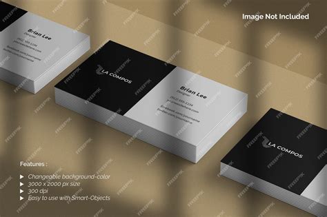 Image result for Realistic Business Card Mockup