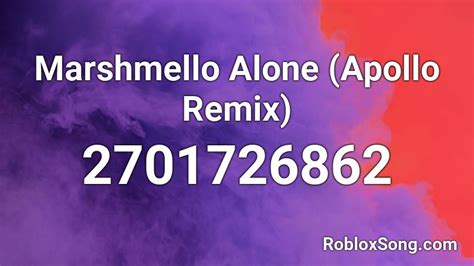 Image result for Marshmello Alone Roblox ID