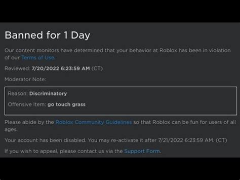 Image result for Roblox Ban Notification Prank