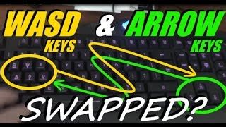 Image result for WASD and Arrow Keys Swapped