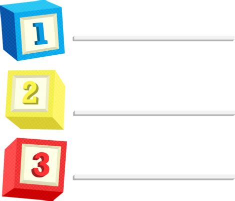 Image result for Number Blocks No Background