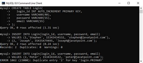 Image result for How to Set Primary Key in MySQL