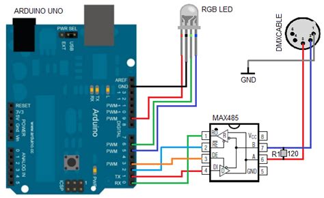 Image result for DMX512 Arduino