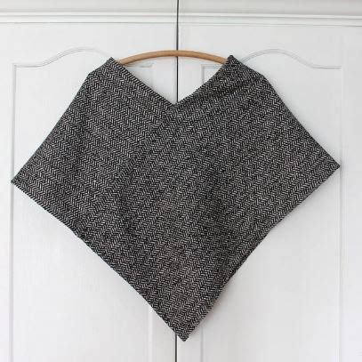 Toradh íomhá ar DIY Poncho Pattern