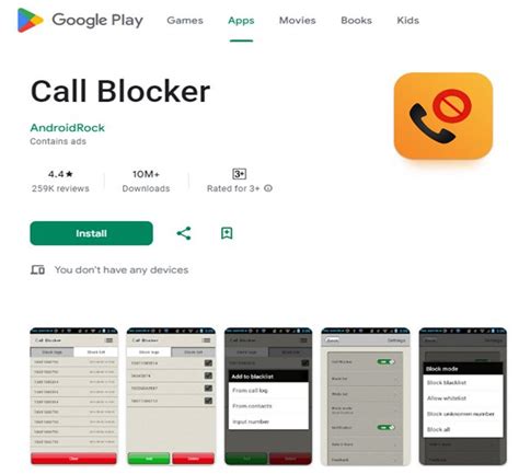 Image result for Set Up Call Blocker