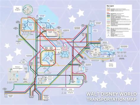 Walt Disney World Transportation Map に対する画像結果