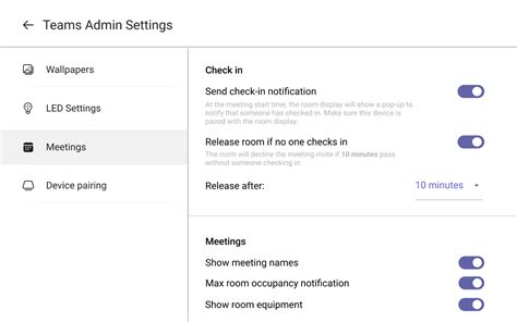 Toradh íomhá ar Microsoft Teams Admin Center