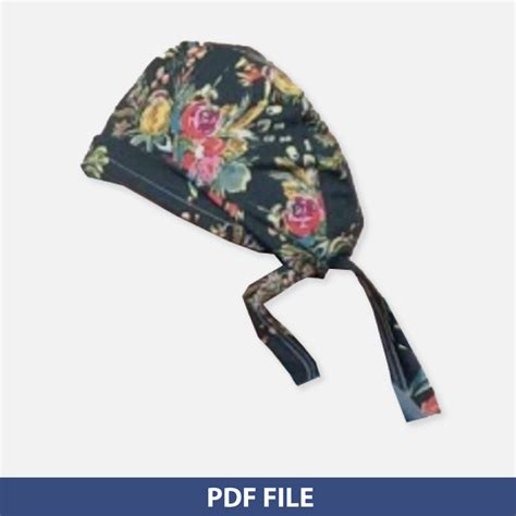 Afbeeldingsresultaten voor Scrub Cap Pattern Printable