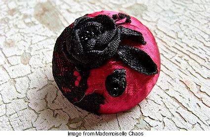 Image result for Custom Made Buttons with Fabric