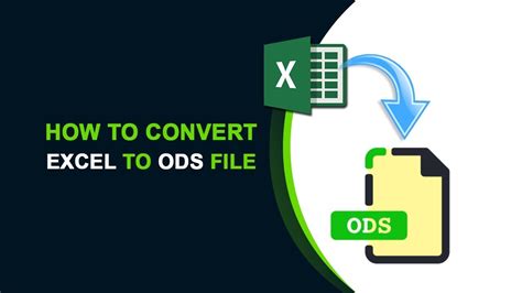 Image result for Open ODS File to Excel
