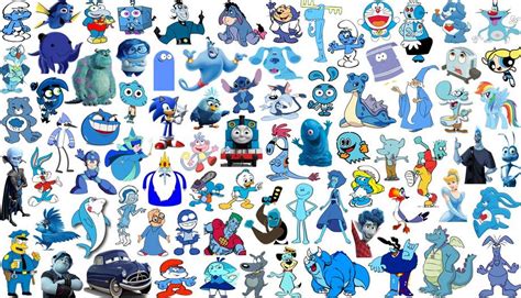 Image result for Basic Blue Cartoon