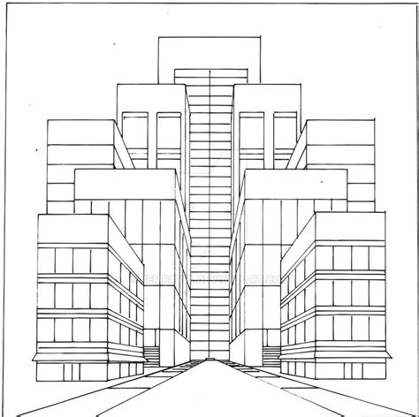 Image result for Point Perspective City