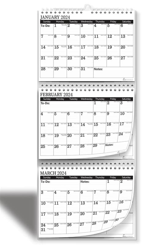 Image result for Free Printable 3 Month Calendar Template