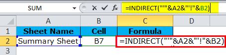 Image result for Indirect Function Excel Examples