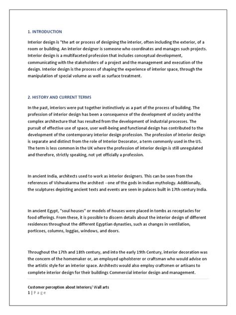 Image result for Interior Design Problem Statement of a Residential Project