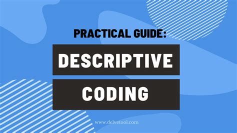 Image result for Descriptive Coding in Research