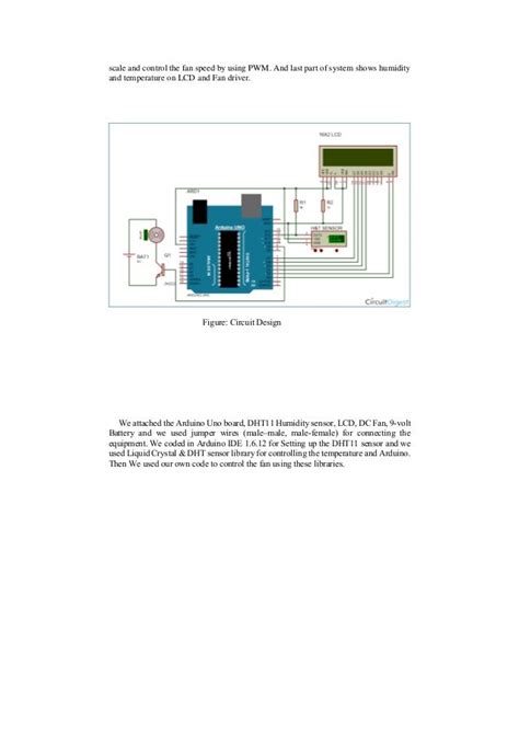 Toradh íomhá ar Temperture Controlled Fan Using Arduino Diagram
