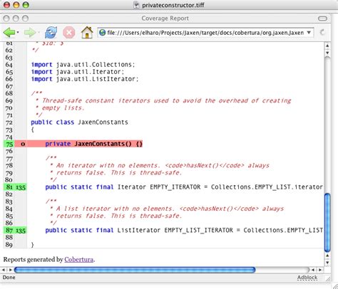 Toradh íomhá ar JUnit Code Coverage Eclipse