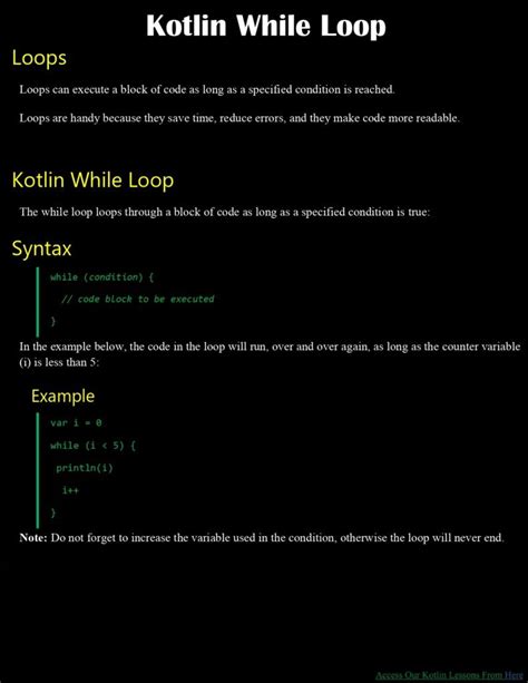 Image result for Do While Loop vs While Loop Kotlin