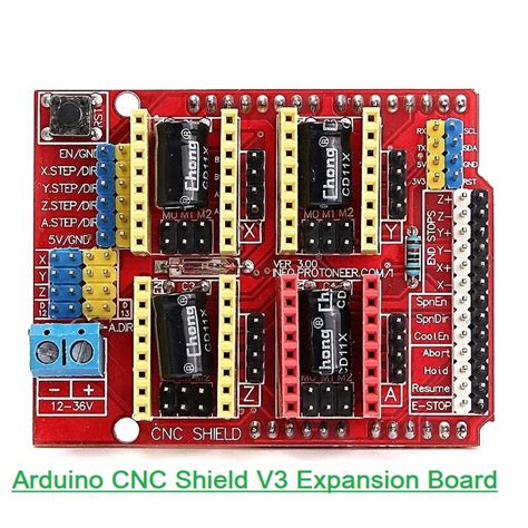 Image result for Wiring CNC Shield Board A4988 Driver Arduino