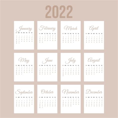 Image result for Kalender per Maand 2022