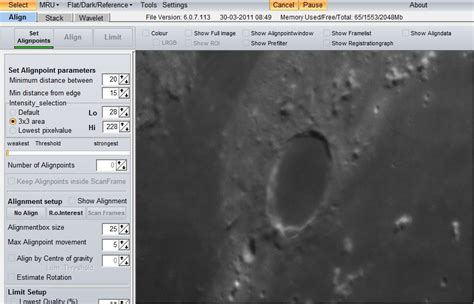 Toradh íomhá ar Registax 6