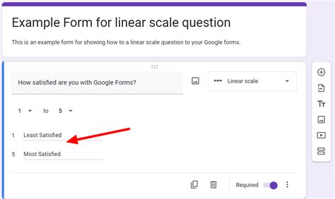 Image result for What Is a Linear Scale in Google Forms