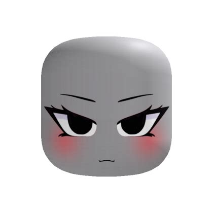 Image result for Roblox Face Blush Cute