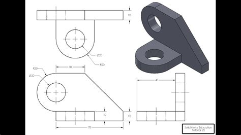 Image result for Leaving Cert SolidWorks Drawing