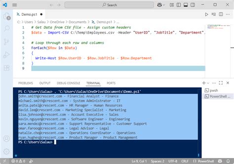 Image result for PowerShell Read CSV