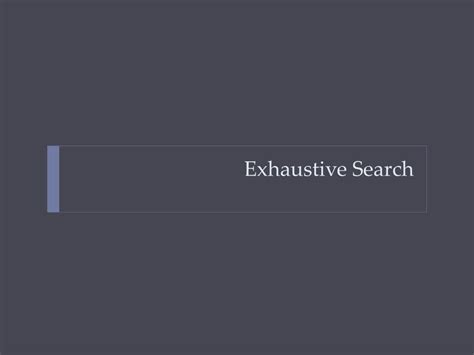 Toradh íomhá ar Exhaustive Search Algorithm